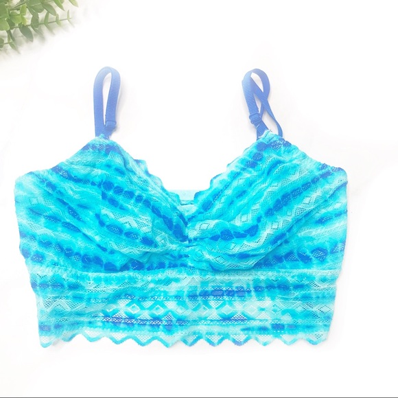Victoria's Secret Other - Victoria's Secret | Blue Tie Dye Lace Bra Bralette